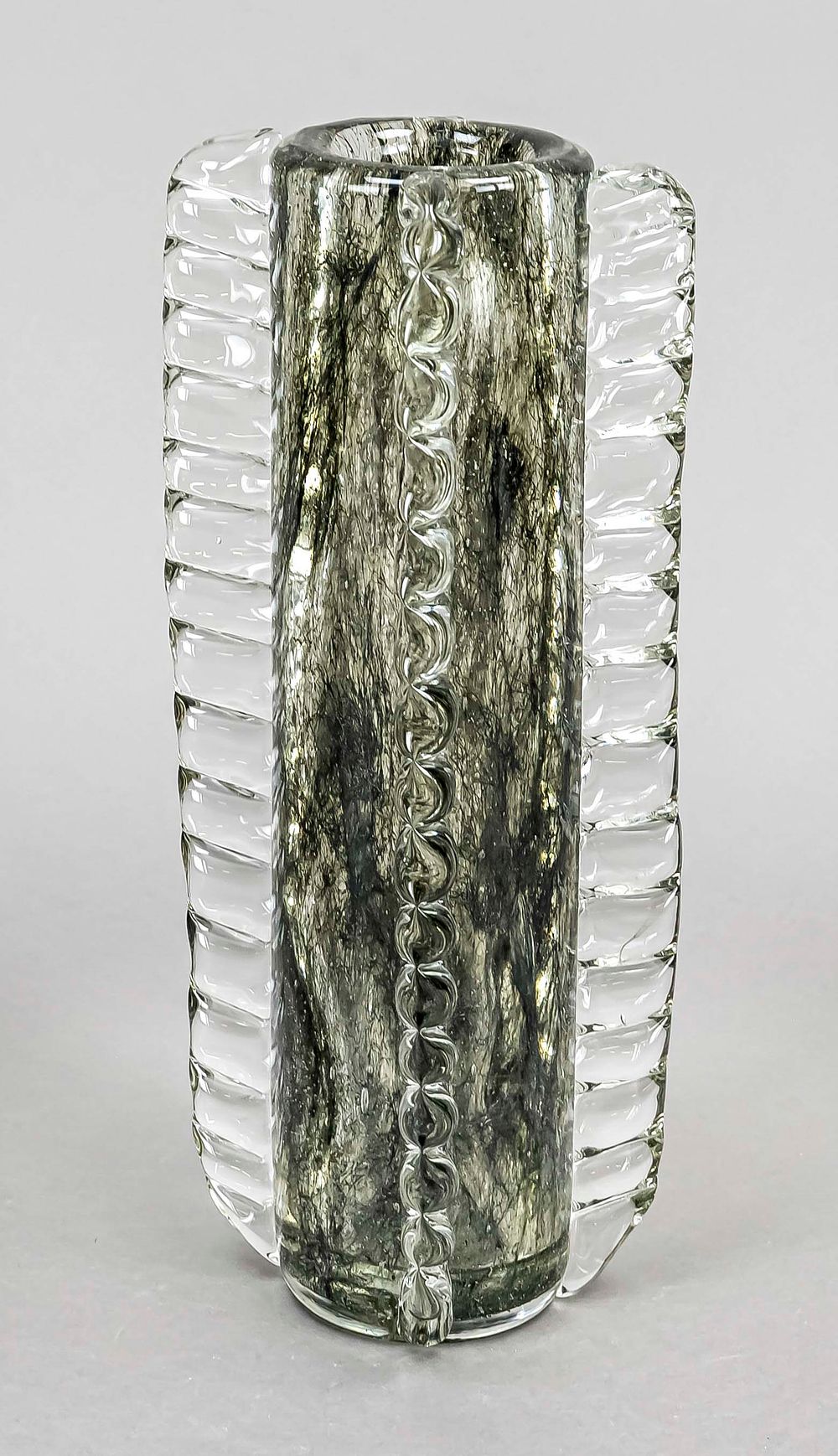 Vase, Italy, second half of the 20th century, Barovier, Murano, Crepuscolo model, designed by 