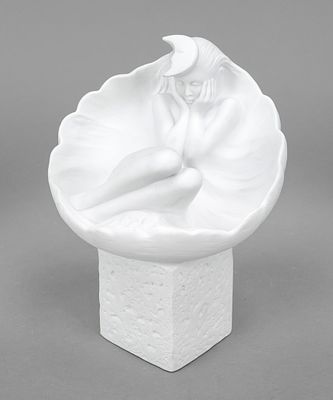 Zodiac sign figure 'Cancer', Royal Copenhagen, Denmark, 21st century, white bisque, designed by 