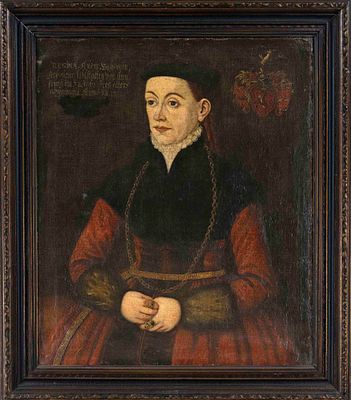 South German Renaissance portrait painter, mid-16th century, portrait of the patrician Regina 
