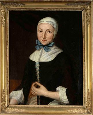 18th century portrait painter, portrait of Louise Sophie, Countess of Danneskiold, oil on 