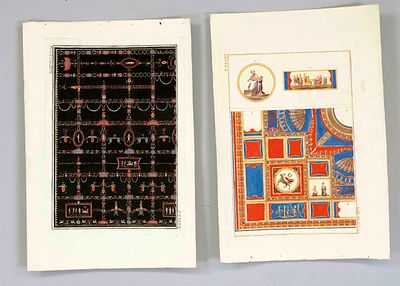 Collection of approx. 100 decorative and illustrative prints from the 17th-19th centuries 