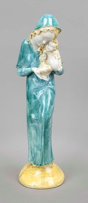 Madonna with Child, Velten-Vordamm (unmarked), 1920s, designed by Peter Scharwitz (1890-1940 