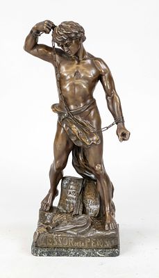 Henry Fug&egrave;re (1872-1944), ''L'essor de la pens&eacute;e,'' allegory of the Enlightenment, of 