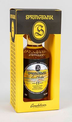 1 bottle of Scotch single malt whisky, England 21st century, Springbank Local Barley 11 Years 