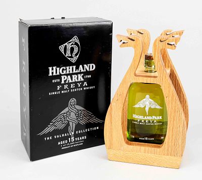 1 bottle of Scotch single malt whisky, England 21st century, Highland Park, Freya from the 