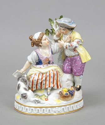 Allegory—Summer, Meissen, mark from 1980, 1st choice, design by Michel Victor Acier 1778, model 