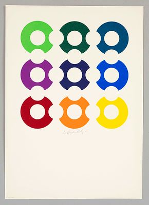 Portfolio - - Heinz Mack, Victor Vasarely, Georg Baselitz, Rupprecht Geiger, and others: K&ouml;lner 