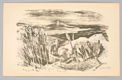 Will Sohl (1906–1969), “Sylt,” 18 lithographs on paper, printed by Marliani in D&uuml;sseldorf, 1947 