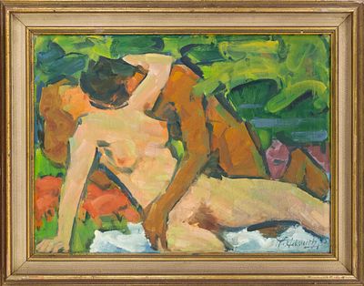 Heinrich Emil Adametz (1884–1972), D&uuml;sseldorf painter, active in Berlin, Hamburg, and Stuttgart 