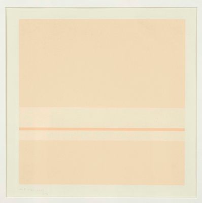 Antonio Calderara (1903–1978), series of 4 untitled compositions, color silkscreen prints on 
