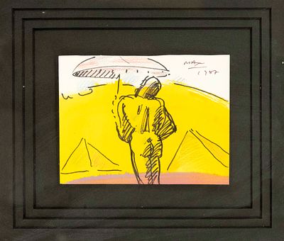 Peter Max (*1937), real name Peter Max Finkelstein, American Pop Art artist of German-Jewish 