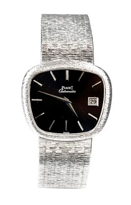 Piaget men’s automatic watch, 750/000 WG, Ref. 13455 A6 circa 1970, rare reference, with 