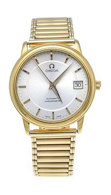 Omega DeVille Prestige, men’s automatic chronometer, 750/000 GG, Ref. 168.1050 from 2000 