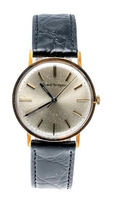 Girard Perregaux men’s watch, 750/000 GG, manual winding, circa 1970, polished case, screw-down 