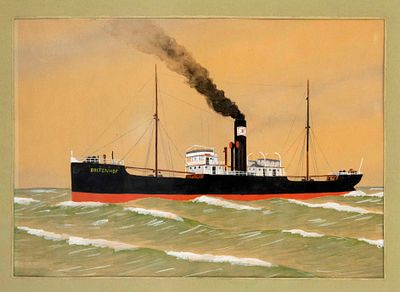 G. Anders, first half of the 20th century, series of 5 captain portraits: Boltenhof, Nordmark 