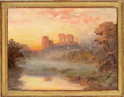 John Dalzell Kenworthy (1858–1954), View of the Ruins of Egremont Castle in Cumberland in the 
