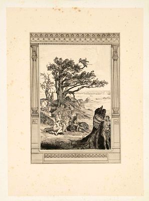 Max Klinger (1857–1920), portfolio ''Etchings to Apuleius's Tale of Cupid and Psyche'', Opus V 