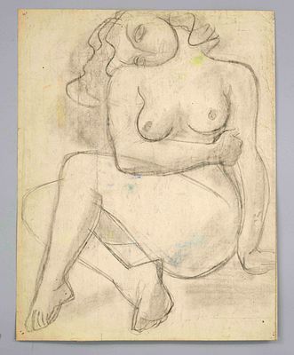 Johann Winter (1898–1964), Cologne-based sculptor, graphic artist, and painter, studied at the 