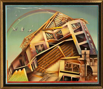 Karl-Heinz Haselwanger (1936–2009), painter, graphic artist, and illustrator from Darmstadt 