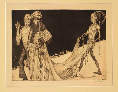 Otto Weigel (1890–1945), German painter and graphic artist, studied under Peter von Halm in 