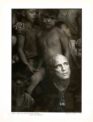 Stefani Kong, American photographer, Marlon Brando on the set of ''Apocalypse Now'' 