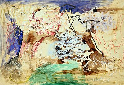 Edmund Kesting (1892–1970), German painter and graphic artist of the Informel movement 