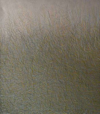 Tina Buchholtz (*1963), Berlin-based artist, combines technical precision using special 
