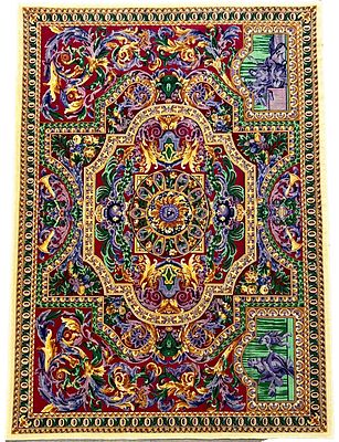 Rug, China for Versace, cleaned, very good condition, 140 cm x 240 cm