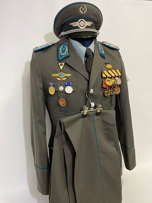 GDR NVA Air Force Pilot Uniform, East Germany. GDR – German Democratic Republic: Uniform for 