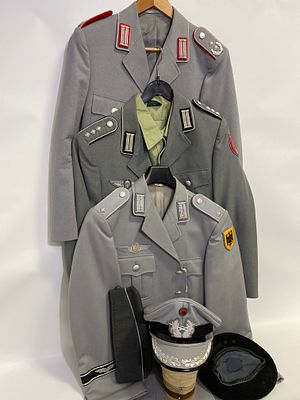 Bundeswehr, Collection of Uniforms. FRG Germany Collection of Bundeswehr uniforms: Various 