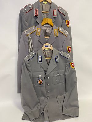 Collection of Bundeswehr Uniforms. FRG Germany Collection of Bundeswehr officer's uniform 