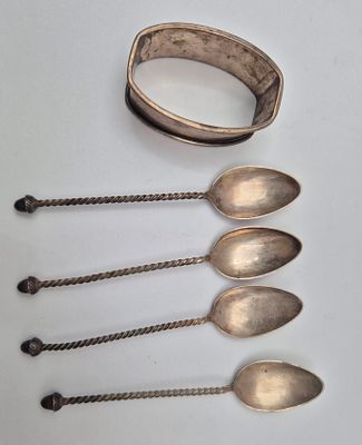 כלי כסף. משקל 46 גרם