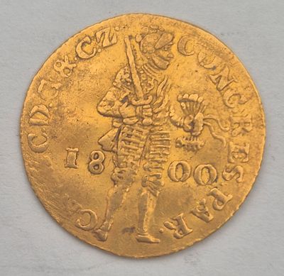 הולנד. מטבע זהב 983, 3.45 גר'.דוקט.1800
עמלה 10%