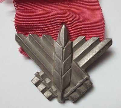 צה"ל עיטור עוז עשוי מכסף ממוספר. יצור של חברה ממשלתית למטבעות (קרצמר). מספר עיטור 535.
גרסה 