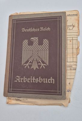 פנקס עבודה של יהודי מתקופה גרמניה נאצית על שם : נורברט דומינסקי