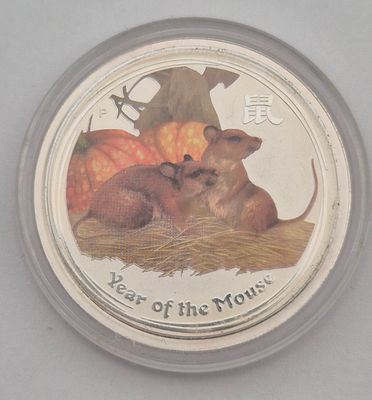 אוסטרליה מטבע כסף 50 סנט משנת 2008. חצי אונקיה 
כסף 0.999