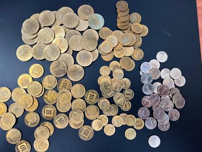 לוט מטבעות (ש"ח) במצב חדש