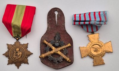 צרפת 3 מדליות שונות