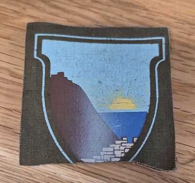 תג של צה"ל כנראה טעות ייצור(שני צדדים יחידות שונות)