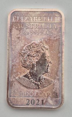 אונקיה כסף אוסטרליה דולר . 31.1 כסף 0.999