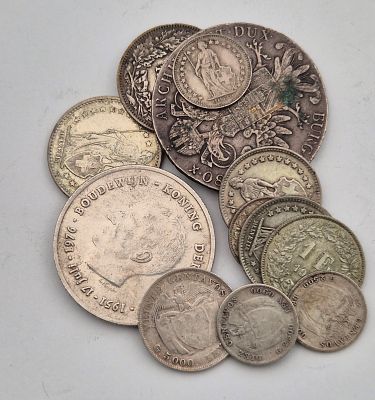 לוט מטבעות כסף 0.900-0.835