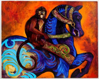 Christine McGinnis (American, 1937-2019) Untitled. Title:Untitled Subject: Animals Type: 