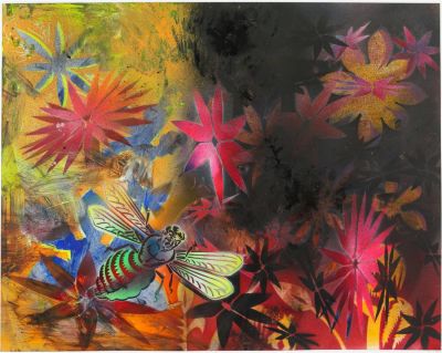 Mason Rader (American, B. 1961) Jungle Swelter. Title: Jungle Swelter Br> Type: Painting 