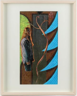 James Moss (American, Contemporary) G.F.S. Title: Study for G.F.S. Subject: Figure Type: 