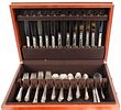 Oneida Heirloom Sterling, Seventy-two pieces in the Damask Rose Pattern. Description: A Image - 1