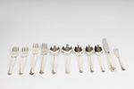 Oneida Heirloom Sterling, Seventy-two pieces in the Damask Rose Pattern. Description: A Image - 5