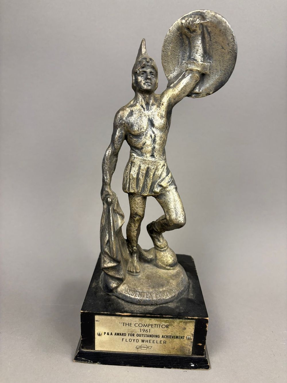 Lot 244: Chevrolet 1961 The Competitor P&A Dealer Award Trophy