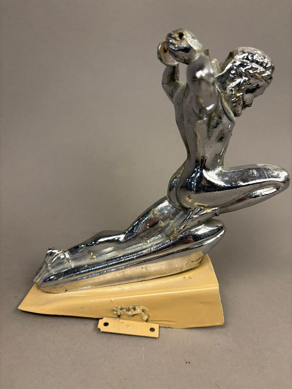 Lot 248: The Mighty Atlas Aftermarket Hood Ornament Mascot
