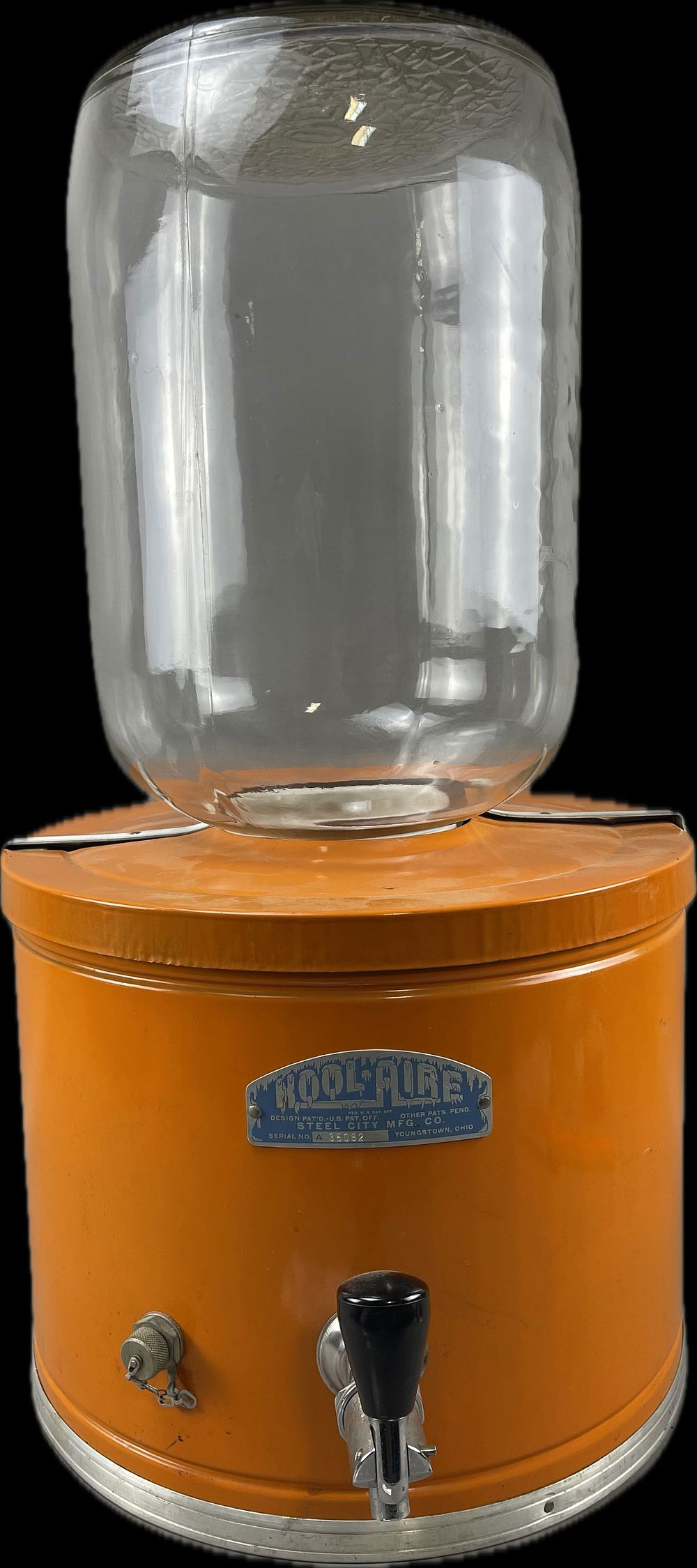 Lot 349: Kool Aire Juicy Orange Table Top Soda Pop Dispenser