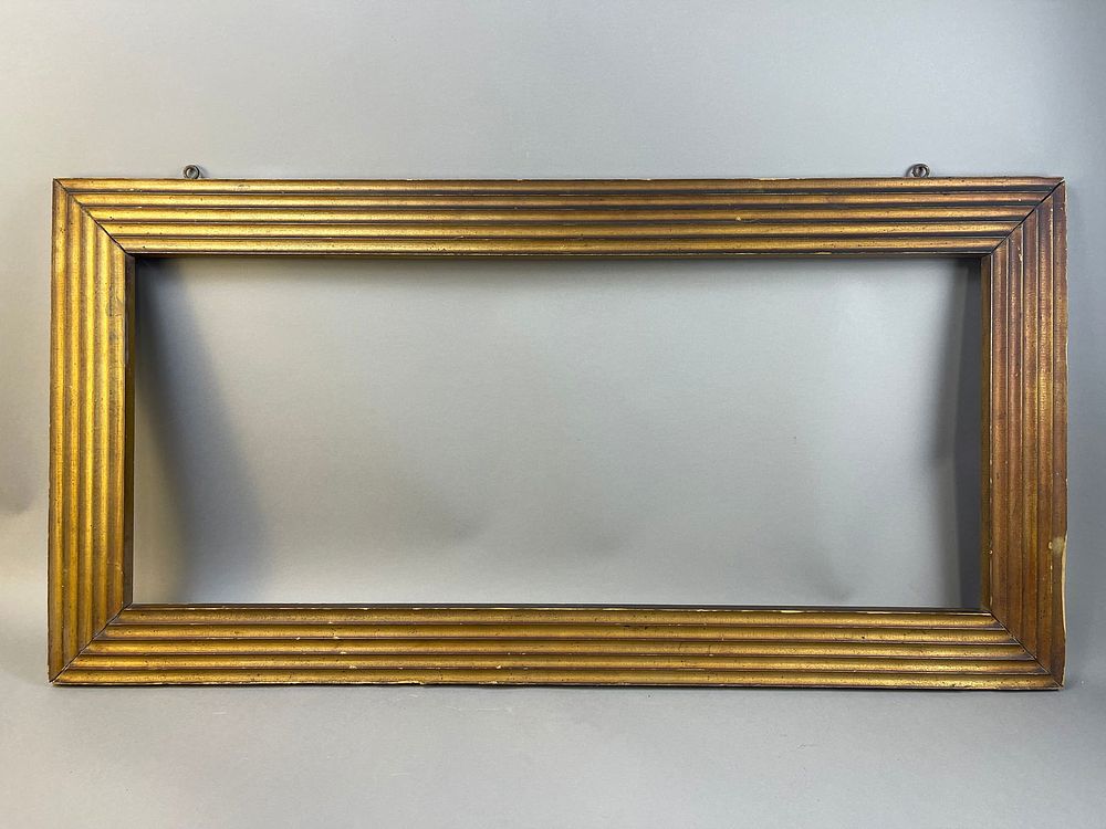 Lot 366: 1940s Coca Cola Soda Pop Gold Painted Kay Frame